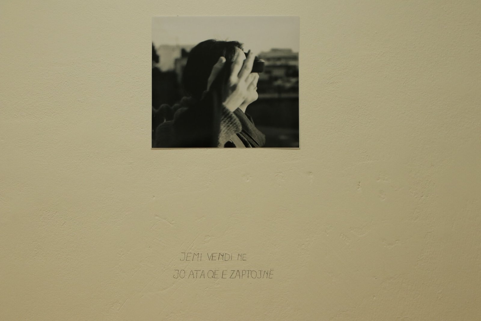Instalacion fotografik në mur
